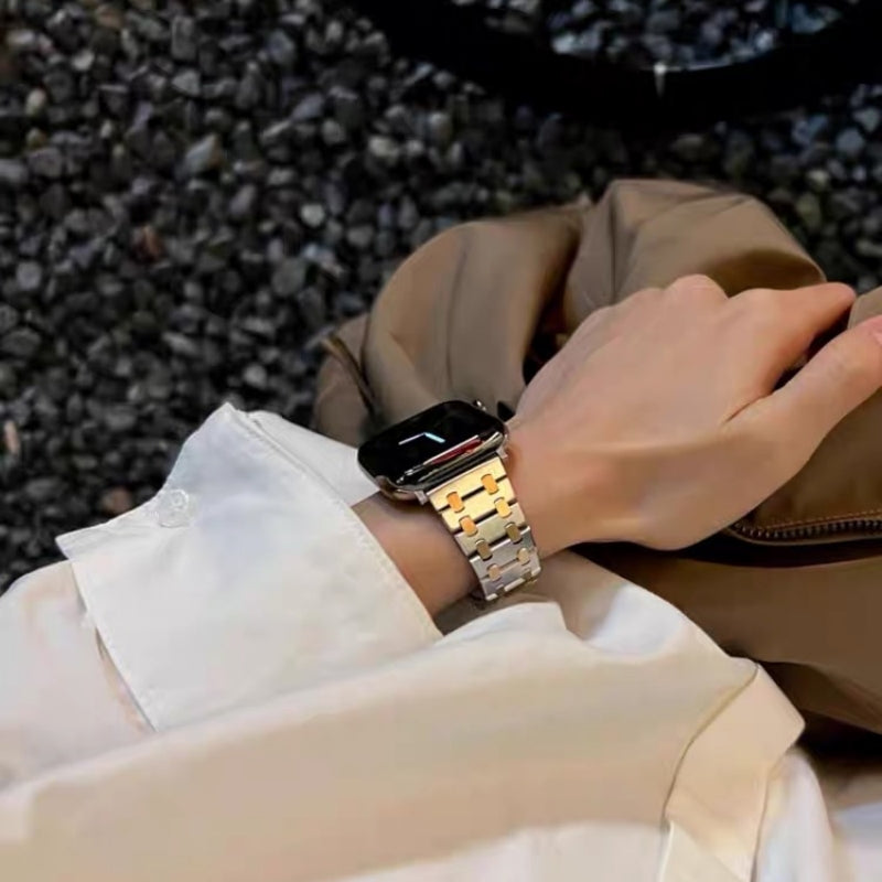 ステンレス アップル ウォッチ ウルトラ バンド 高級 メンズ Apple Watch 10/11 バンド おすすめ guestcase