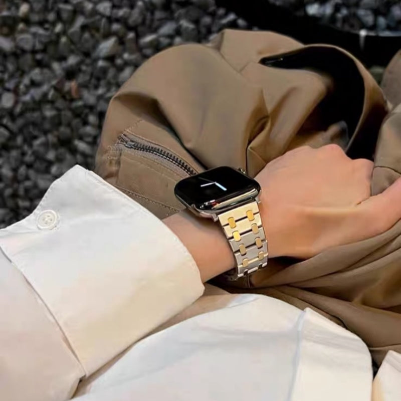 ステンレス アップル ウォッチ ウルトラ バンド 高級 メンズ Apple Watch 10/11 バンド おすすめ guestcase