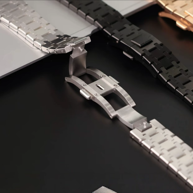 ステンレス アップル ウォッチ ウルトラ バンド 高級 メンズ Apple Watch 10/11 バンド おすすめ guestcase