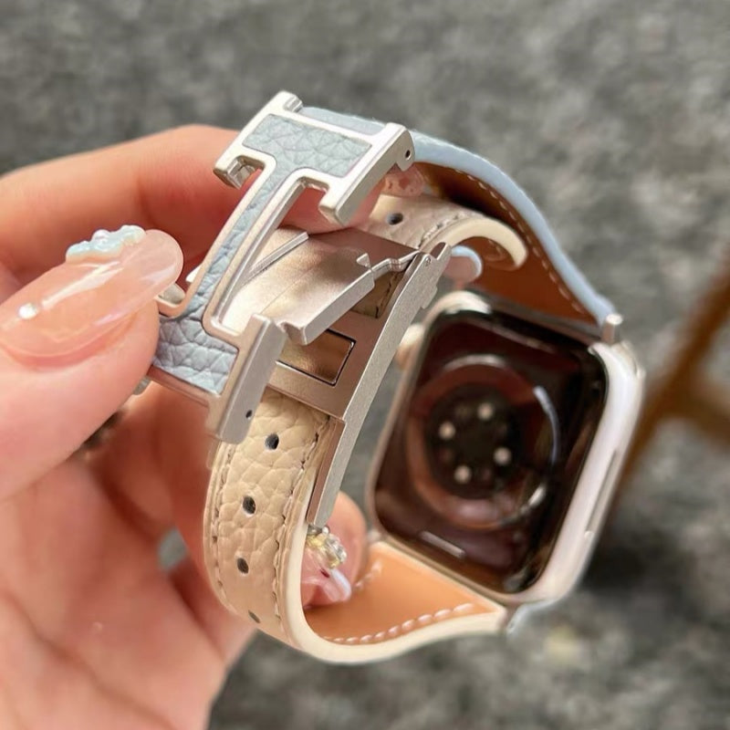 apple watch 革 バンド 高級 レディース アップル ウォッチ se3/11 バンド マグネット guestcase