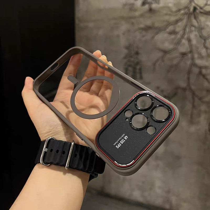 付けるだけでiPhone17に変身！iphone17air/16 ケース おしゃれ メンズ 指紋対策 magsafeケース GUESTCASE グレー(クリア) iPhone16
