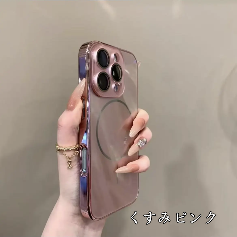 magsafeケース ガラス iphne17pro/16 ケース シンプル おしゃれ お揃いケース GUESTCASE