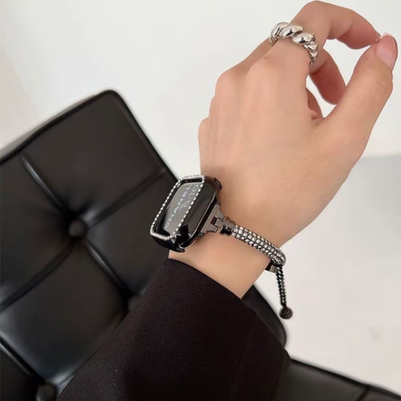 「apple watchケースプレゼント！」アップル ウォッチ ブレスレット apple watchバンド 女性 guestcase