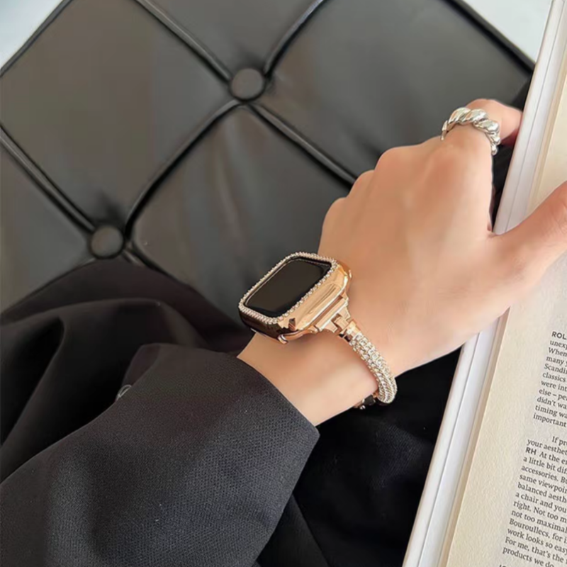 「apple watchケースプレゼント！」アップル ウォッチ ブレスレット apple watchバンド 女性 guestcase