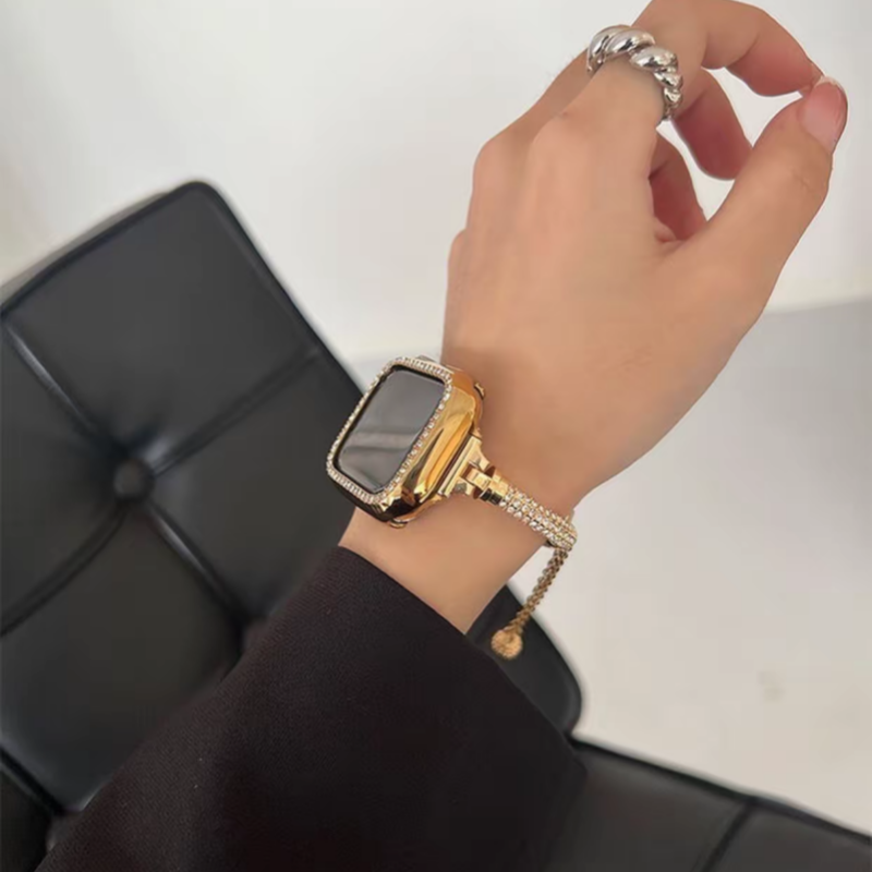 「apple watchケースプレゼント！」アップル ウォッチ ブレスレット apple watchバンド 女性 guestcase