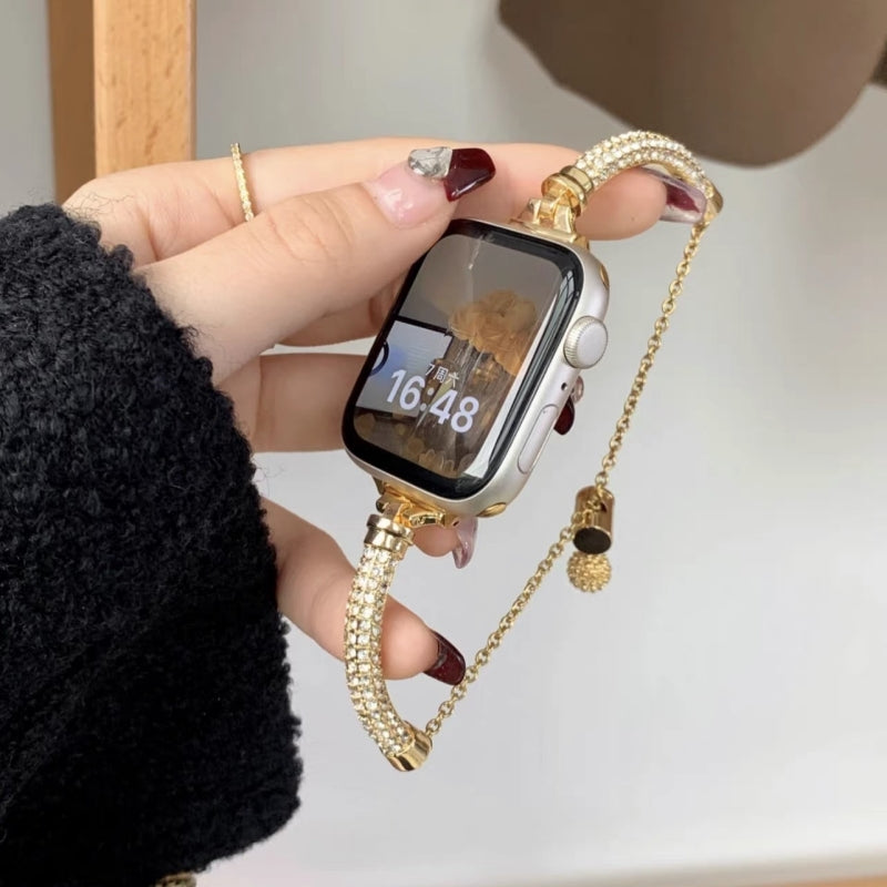 「apple watchケースプレゼント！」アップル ウォッチ ブレスレット apple watchバンド 女性 guestcase