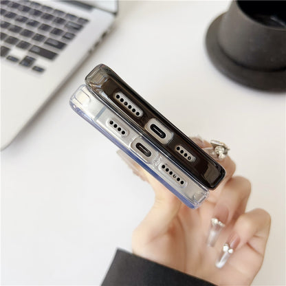 耐衝撃 クリア iPhone17pro/16/15ケース magsafeケース 男女兼用 GUESTCASE