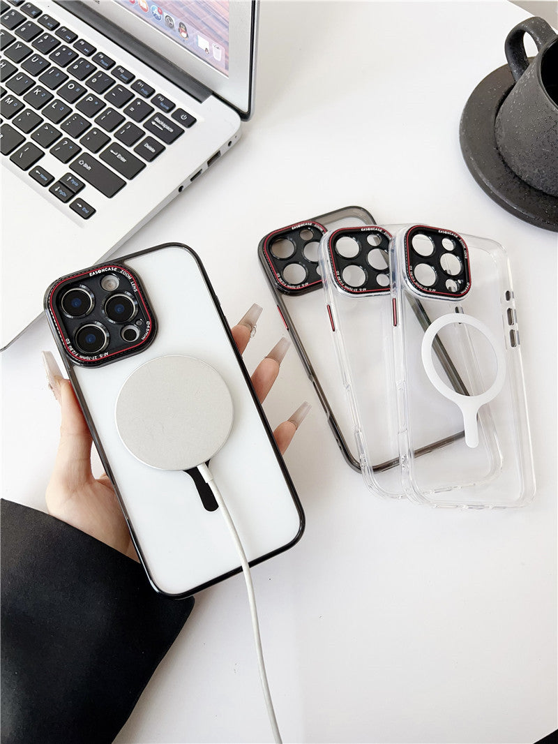 耐衝撃 クリア iPhone17pro/16/15ケース magsafeケース 男女兼用 GUESTCASE
