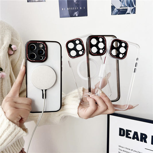耐衝撃 クリア iPhone17pro/16/15ケース magsafeケース 男女兼用 GUESTCASE