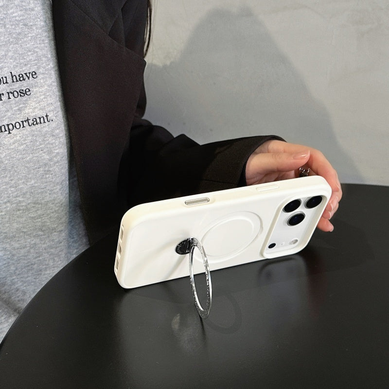 iphone17/17promax クリアケース キラキラスタンド付き magsafeケース おしゃれ GETCASE