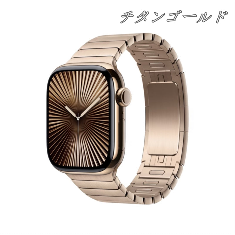 調節工具不要 アップル ウォッチ バンド 高品質316ステンレス apple watch リンク ブレスレット 高級 男女兼用