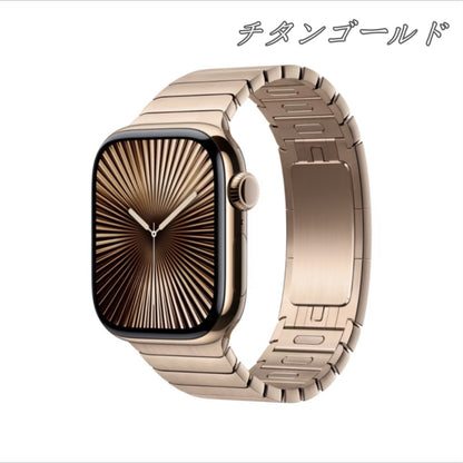 調節工具不要 アップル ウォッチ バンド 高品質316ステンレス apple watch リンク ブレスレット 高級 男女兼用