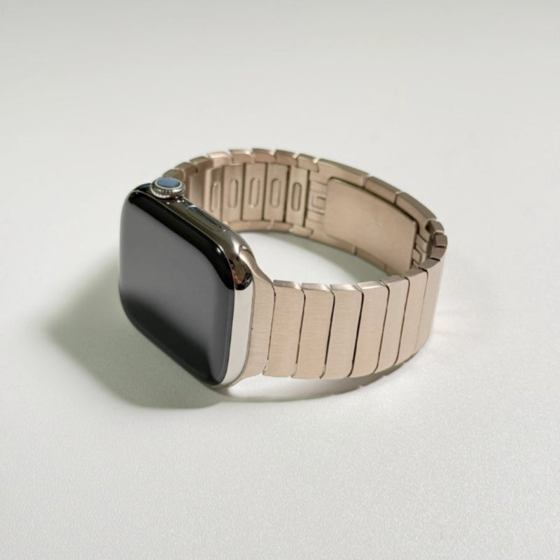 調節工具不要 アップル ウォッチ バンド 高品質316ステンレス apple watch リンク ブレスレット 高級 男女兼用