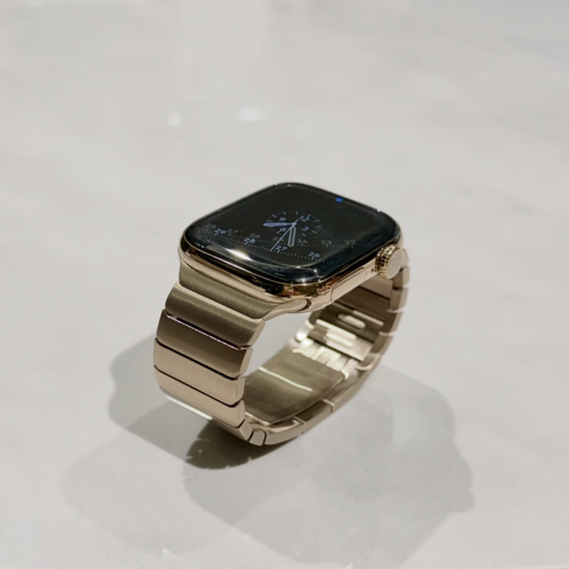 調節工具不要 アップル ウォッチ バンド 高品質316ステンレス apple watch リンク ブレスレット 高級 男女兼用