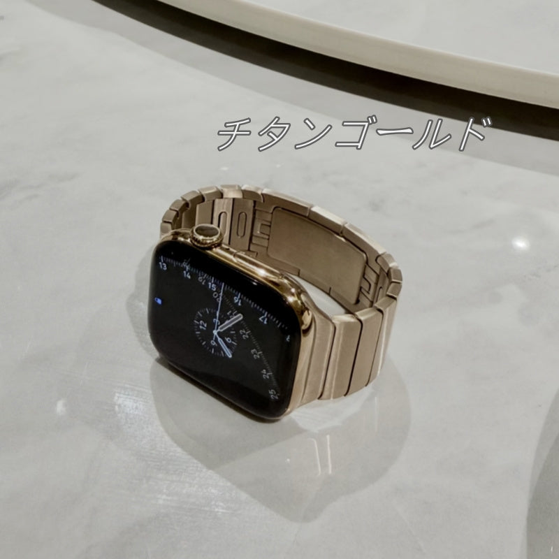 調節工具不要 アップル ウォッチ バンド 高品質316ステンレス apple watch リンク ブレスレット 高級 男女兼用
