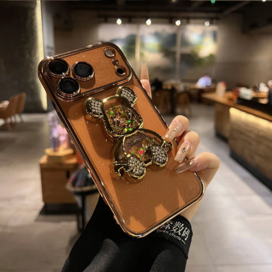 iphoneケースキラキラ グリッター iphone ケース かわいい スタンド guestcase