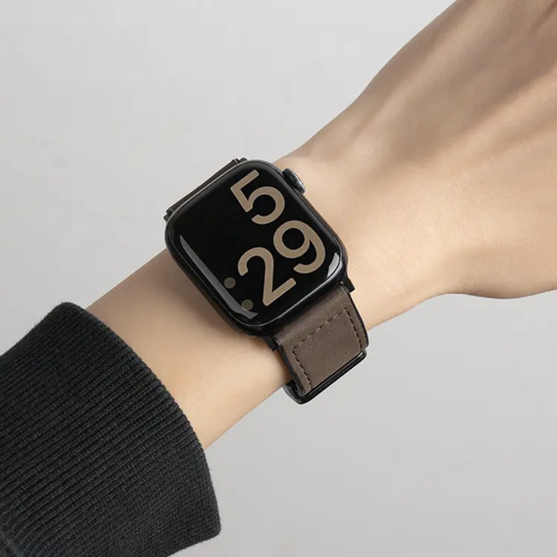 アップル ウォッチ バンド マグネット メンズ apple watchレザーベルト 高級 おしゃれ guestcase