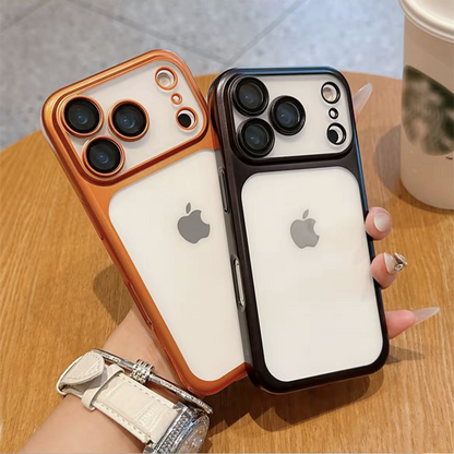 iphone17/17proケース マットクリア iphoneケース 指紋つかない カメラ保護