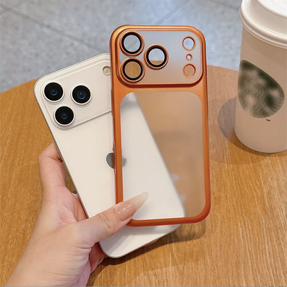 iphone17/17proケース マットクリア iphoneケース 指紋つかない カメラ保護