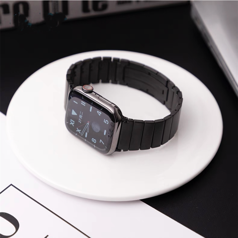 チタン アップルウォッチバンド 工具不要 メンズ apple watchバンド ビジネス GETCASE
