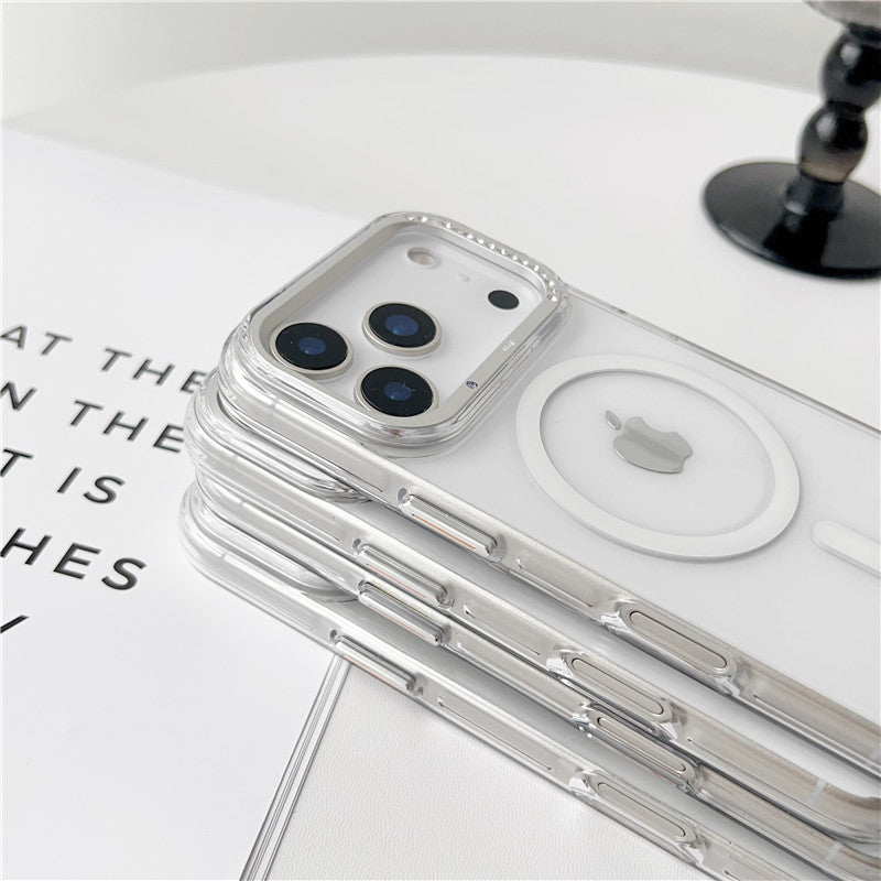 iphone17/17pro クリアケース magsafe対応 アイフォン17air/17promax ケース シンプル おしゃれ GUESTCASE