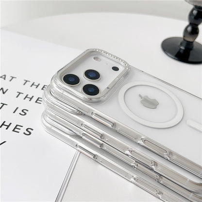 iphone17/17pro クリアケース magsafe対応 アイフォン17air/17promax ケース シンプル おしゃれ GUESTCASE