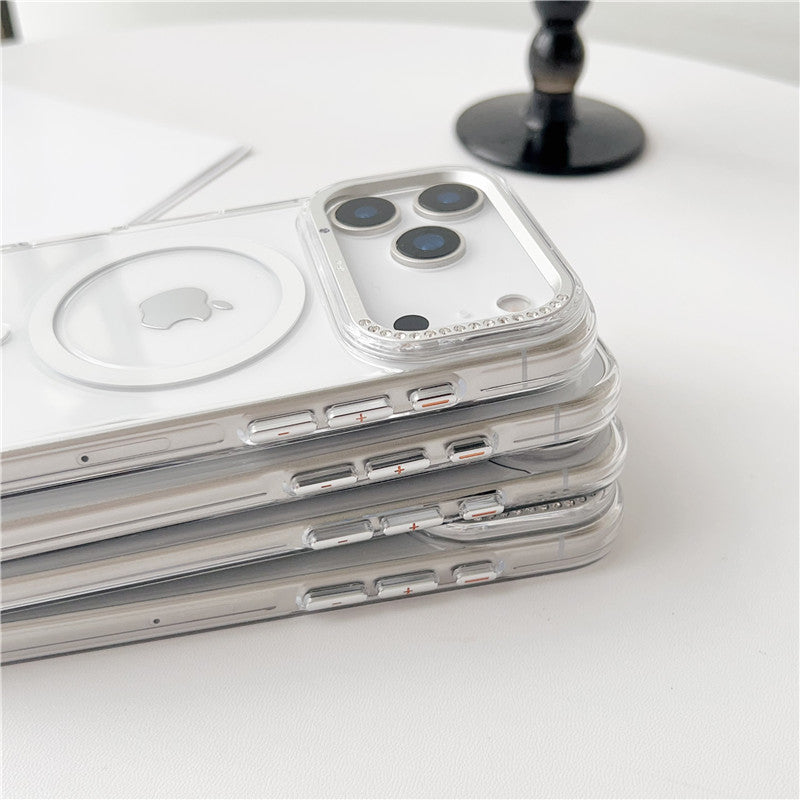 iphone17/17pro クリアケース magsafe対応 アイフォン17air/17promax ケース シンプル おしゃれ GUESTCASE