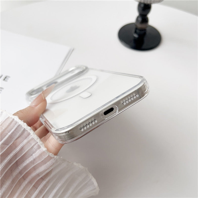 iphone17/17pro クリアケース magsafe対応 アイフォン17air/17promax ケース シンプル おしゃれ GUESTCASE