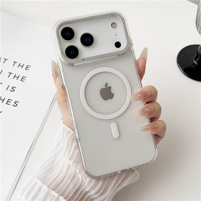 iphone17/17pro クリアケース magsafe対応 アイフォン17air/17promax ケース シンプル おしゃれ GUESTCASE