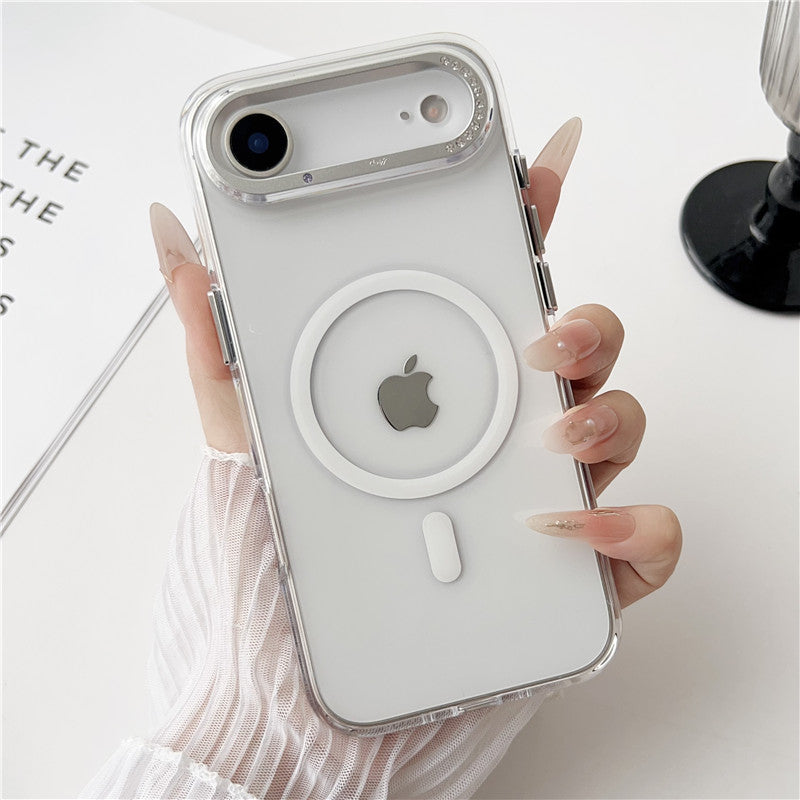 iphone17/17pro クリアケース magsafe対応 アイフォン17air/17promax ケース シンプル おしゃれ GUESTCASE