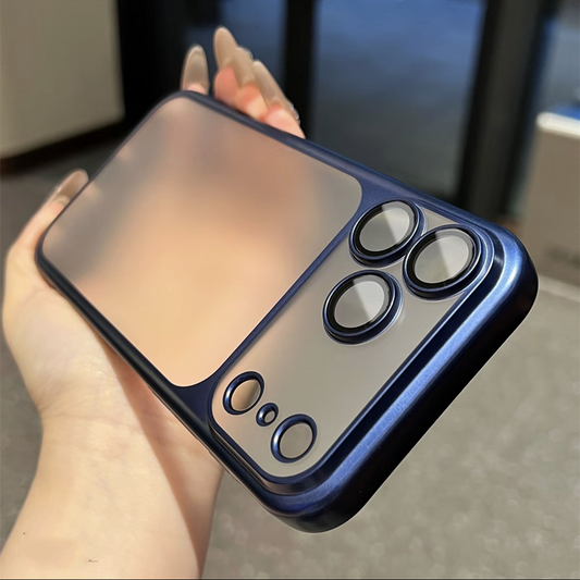 iphone17/17proケース マットクリア iphoneケース 指紋つかない カメラ保護