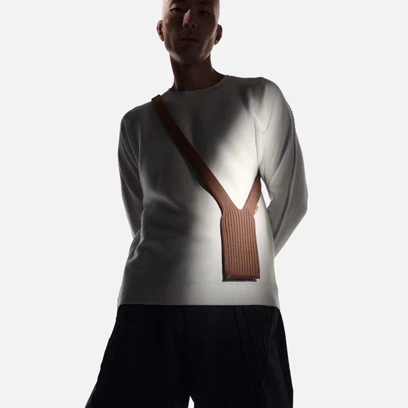 iPhoneポケット スマホバッグ ニット編み込み アクセサリー スマホポーチ 2サイズ展開 guestcase