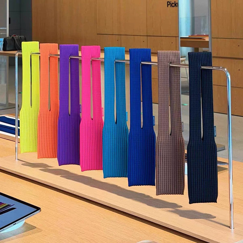 iPhoneポケット スマホバッグ ニット編み込み アクセサリー スマホポーチ 2サイズ展開 guestcase