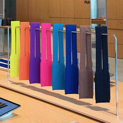 iPhoneポケット スマホバッグ ニット編み込み アクセサリー スマホポーチ 2サイズ展開 guestcase