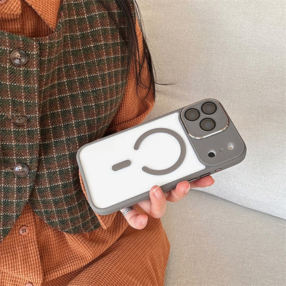 magsafe 対応 ケース クリア iphone17pro/16pro ケース レンズ カバー 付き guestcase