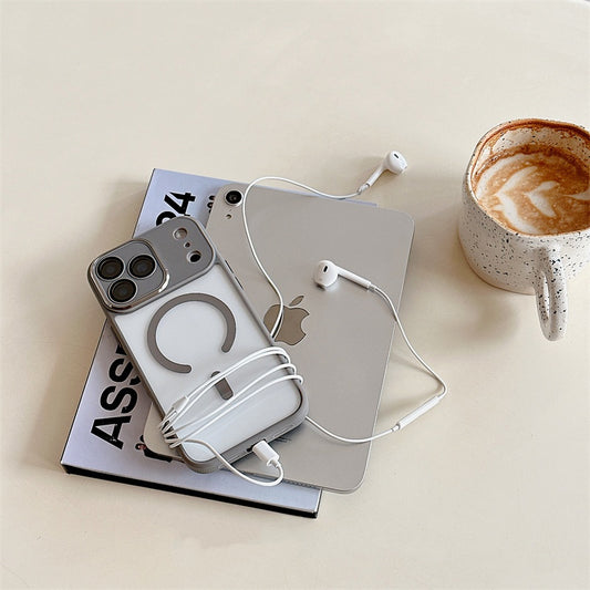 magsafe 対応 ケース クリア iphone17pro/16pro ケース レンズ カバー 付き guestcase