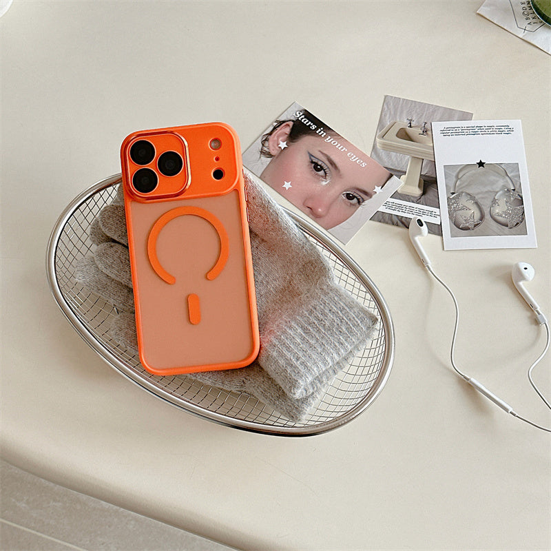 magsafe 対応 ケース クリア iphone17pro/16pro ケース レンズ カバー 付き guestcase