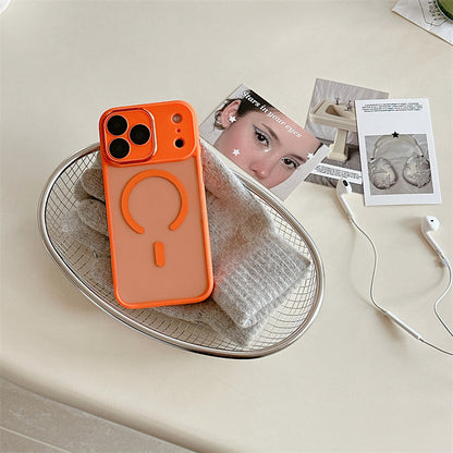 magsafe 対応 ケース クリア iphone17pro/16pro ケース レンズ カバー 付き guestcase