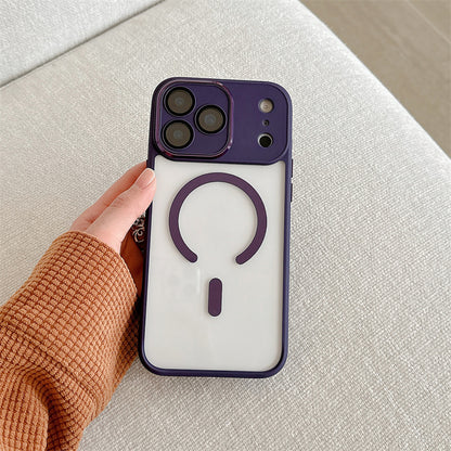 magsafe 対応 ケース クリア iphone17pro/16pro ケース レンズ カバー 付き guestcase