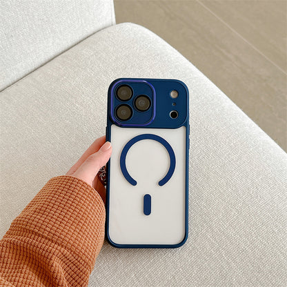 magsafe 対応 ケース クリア iphone17pro/16pro ケース レンズ カバー 付き guestcase