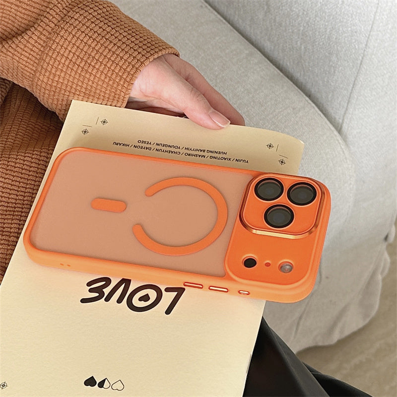 magsafe 対応 ケース クリア iphone17pro/16pro ケース レンズ カバー 付き guestcase