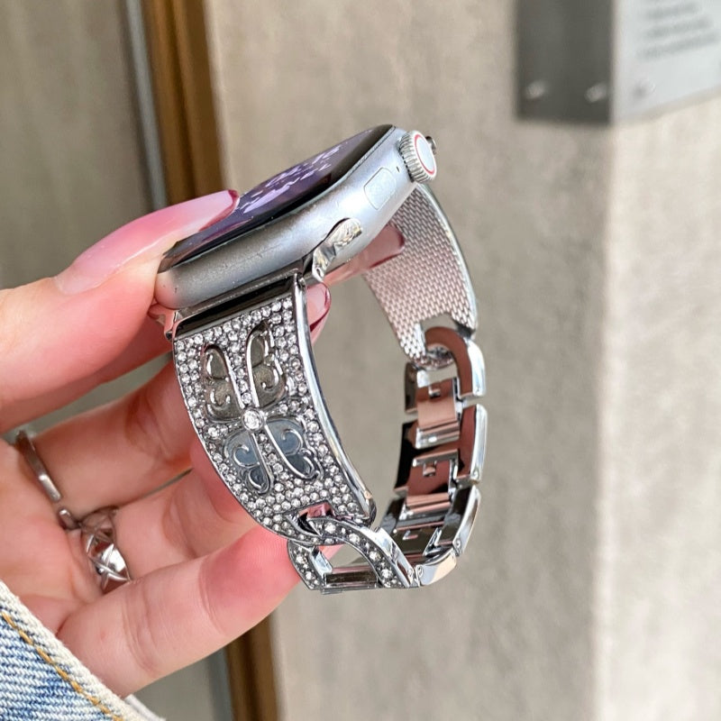 アップルウォッチバンド かわいい キラキラ apple watchバンド S10/S11対応 guestcase