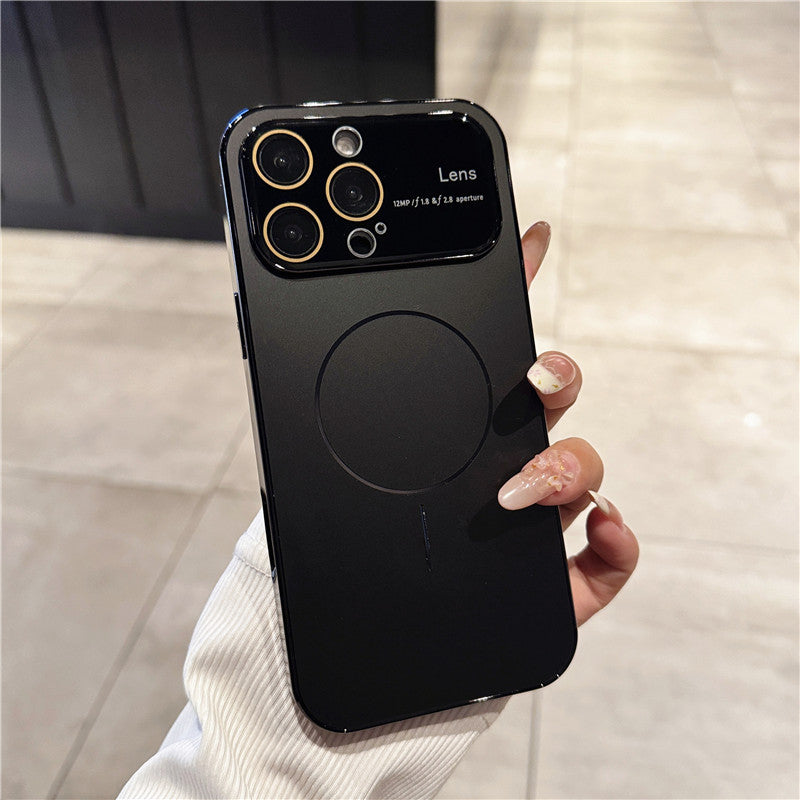 付けるだけでiPhone17に変身！指紋・汚れつかない マット質感 iPhone16/15ケース magsafeケース GUESTCASE ブラック iPhone16
