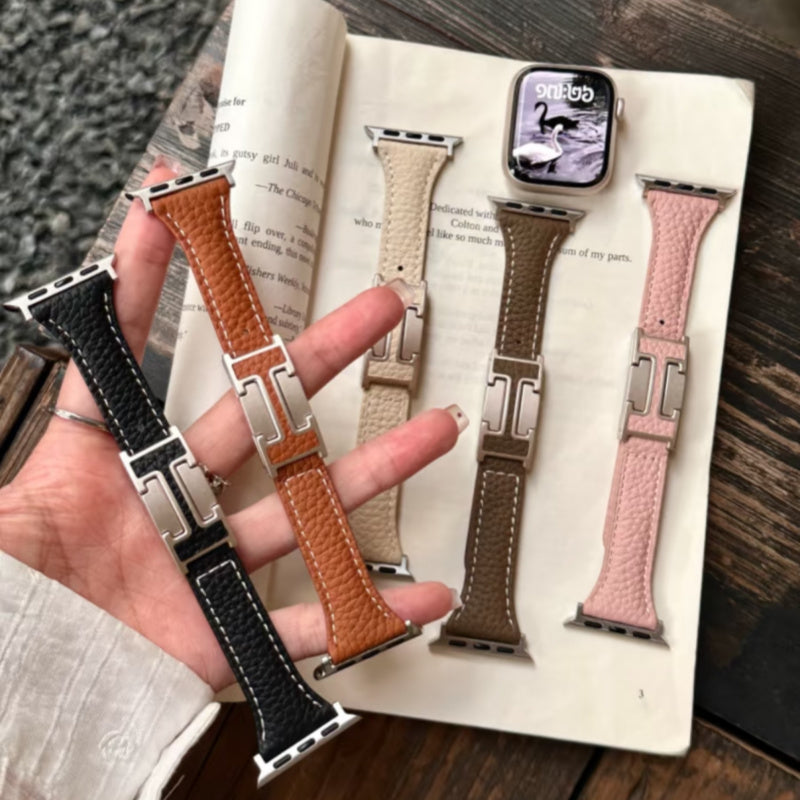 apple watch 革 バンド 高級 レディース アップル ウォッチ se3/11 バンド マグネット guestcase