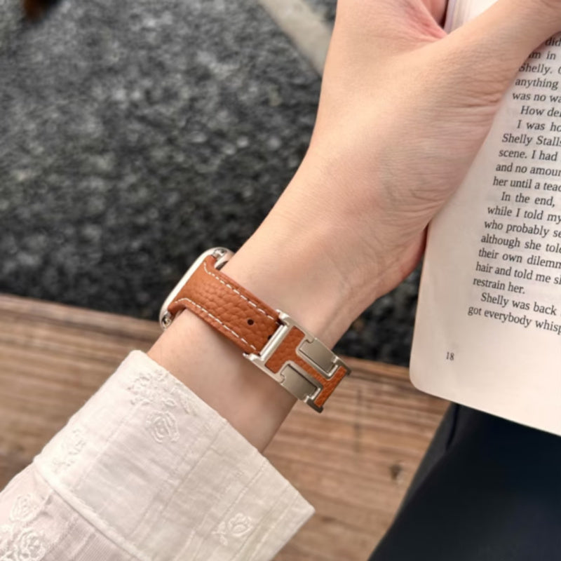 apple watch 革 バンド 高級 レディース アップル ウォッチ se3/11 バンド マグネット guestcase
