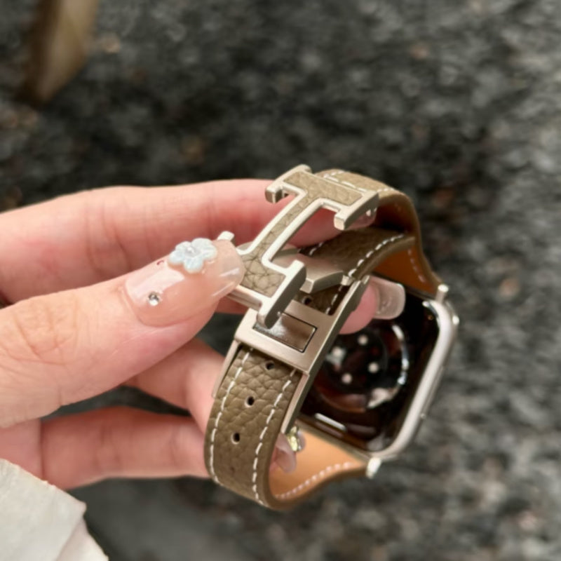 apple watch 革 バンド 高級 レディース アップル ウォッチ se3/11 バンド マグネット guestcase