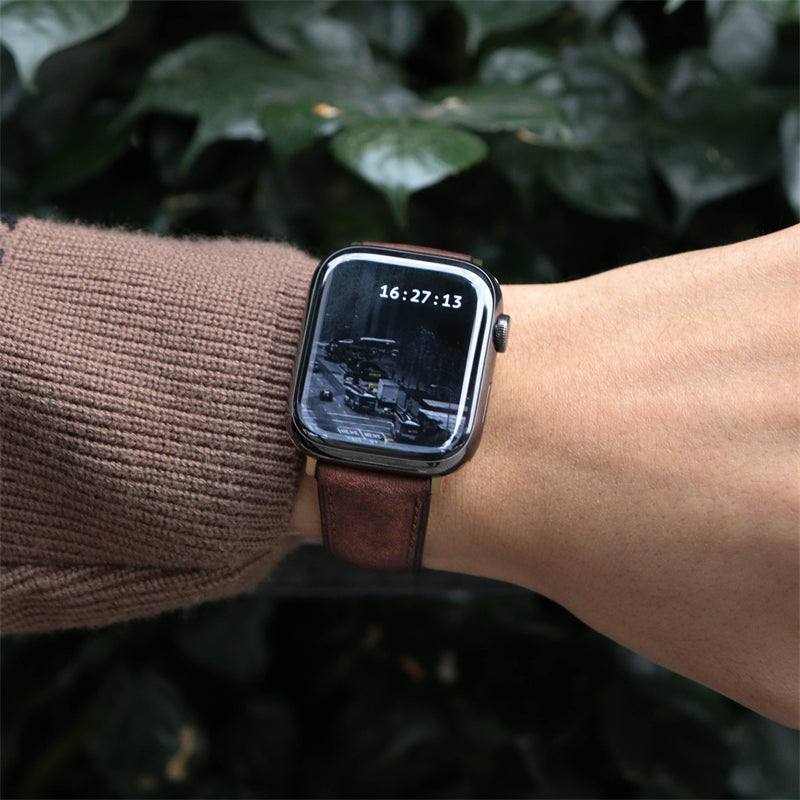 apple watch バンド メンズ 本 革 アップル ウォッチ ウルトラ 3 バンド おすすめ guestcase