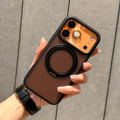 サラサラ感iPhone半透明ケース 滑り止め指紋防止 シンプルiPhone17/17proケース マグセーフ充電 GETCASE