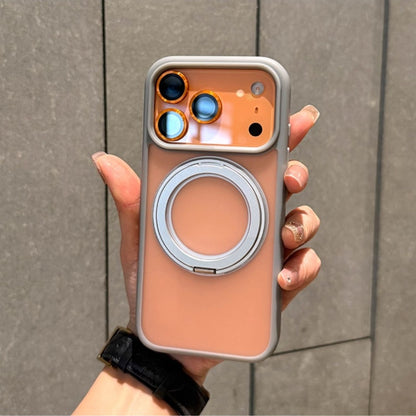 サラサラ感iPhone半透明ケース 滑り止め指紋防止 シンプルiPhone17/17proケース マグセーフ充電 GETCASE