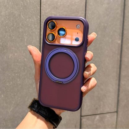 サラサラ感iPhone半透明ケース 滑り止め指紋防止 シンプルiPhone17/17proケース マグセーフ充電 GETCASE